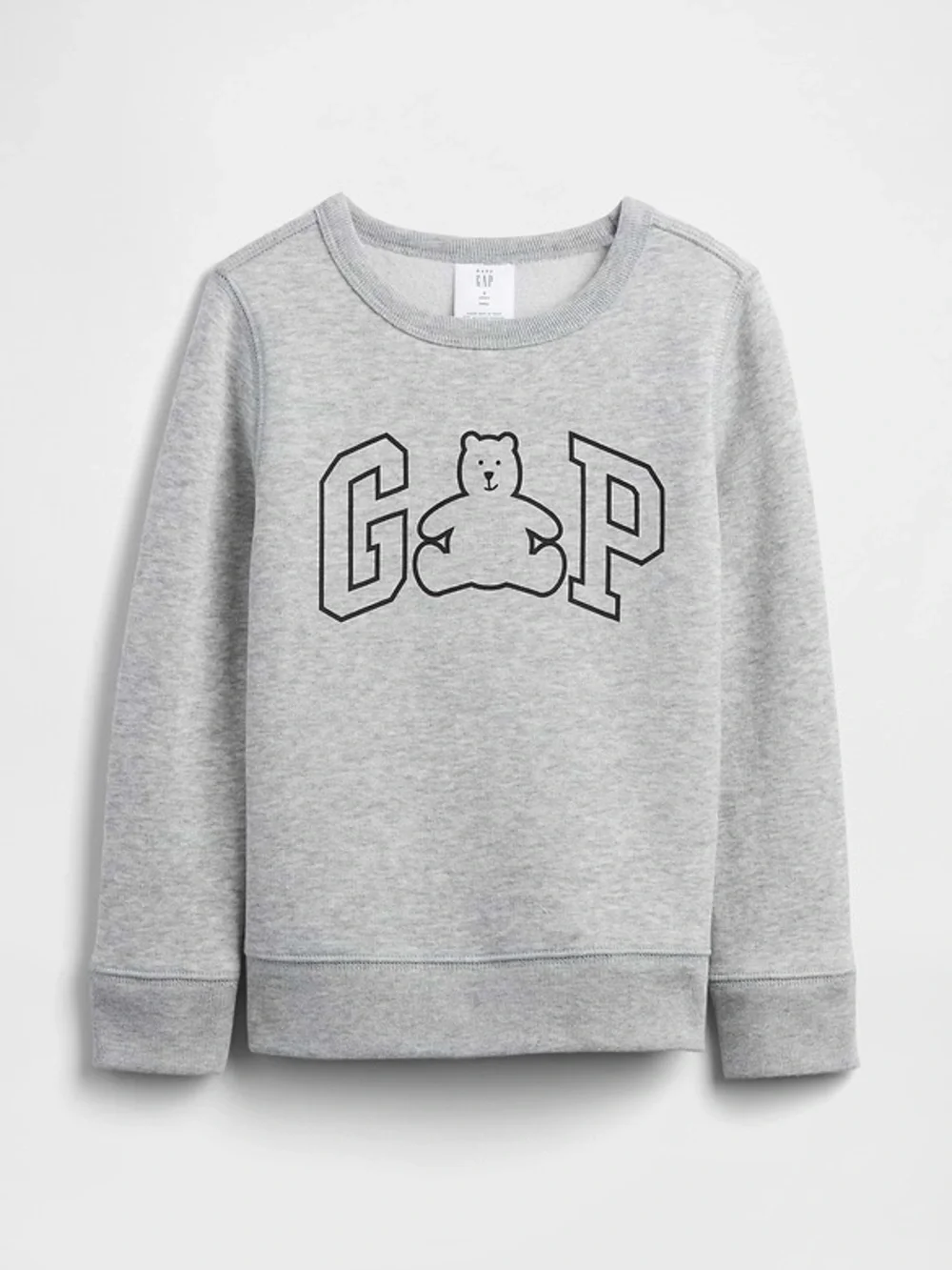 GAP Grey Crewneck Sweatshirt with Bear Logo size 2 Years